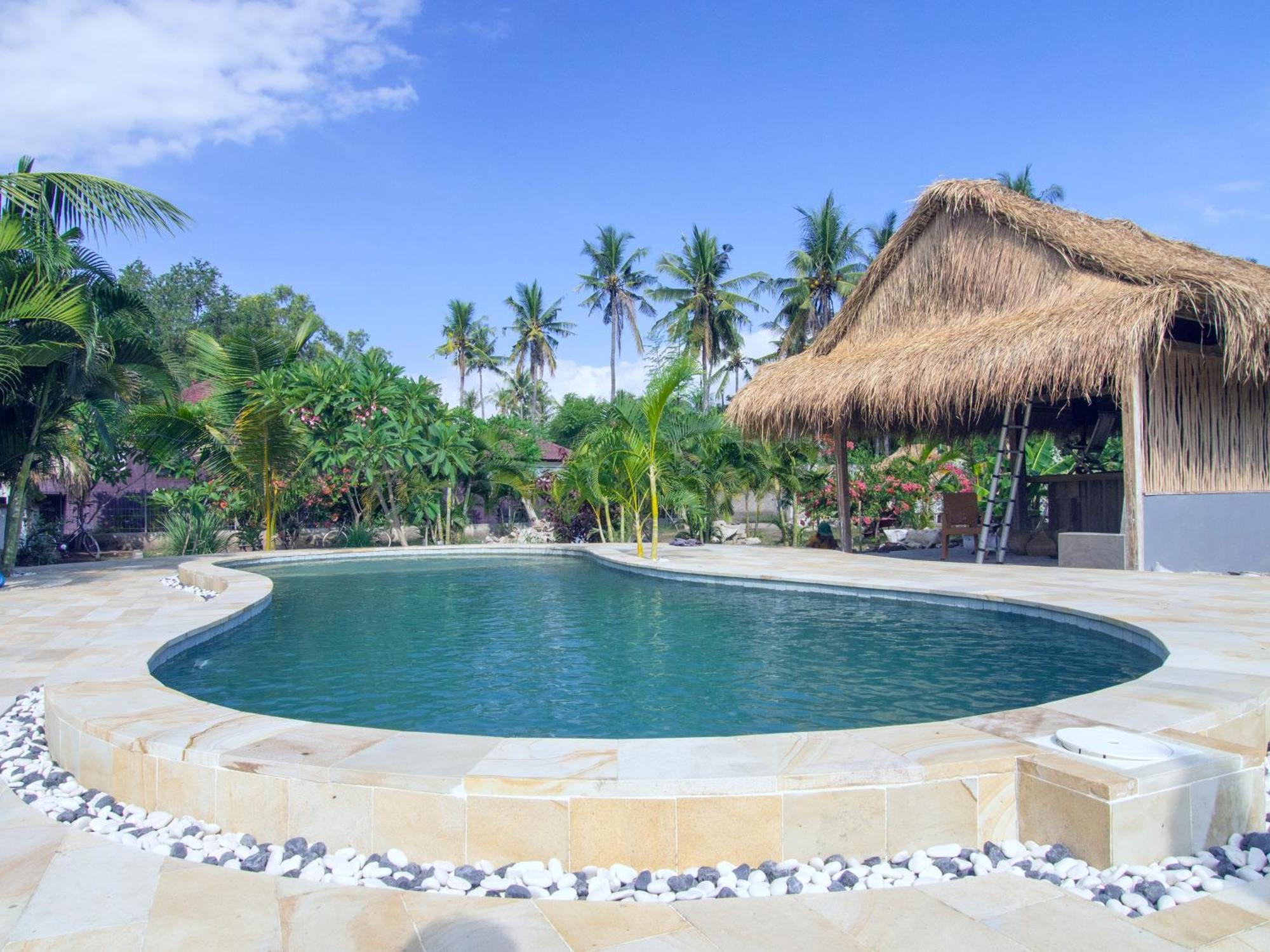 Coco Breeze Spa Hotel Gili Air Exterior foto